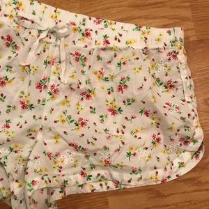 Victoria’s Secret Floral Pajama Shorts